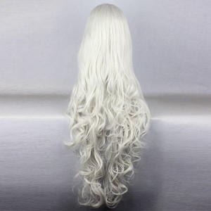 Белый длинный парик Лолита