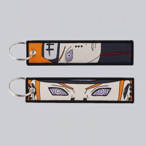 Тканевые прямоугольные брелки Naruto
