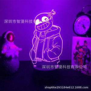 Акриловые ночники Undertale