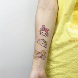 Набор татуировок Sanrio