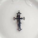 Заколка готический крест