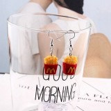 Серьги картошка фри McDonalds