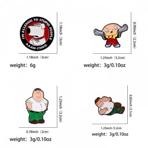Металлические значки Family Guy Гриффины
