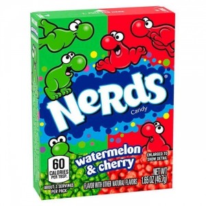 Леденцы Nerds Watermelon + Cherry со вкусом арбуза и вишни 467 г