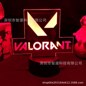 Акриловые ночники Valorant