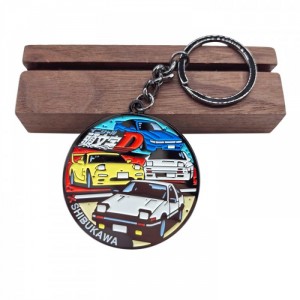 Металлический брелок Initial D