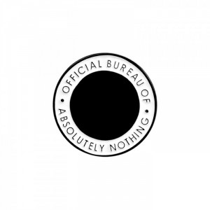 Металлический значок Official Bureau Of Absolutely Nothing