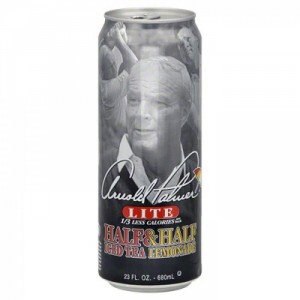 Холодный чёрный чай AriZona Arnold Palmer Half Iced Tea & Half Lemonade 650 мл