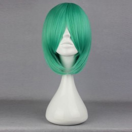 Ярко-зеленый парик Мику Хацунэ