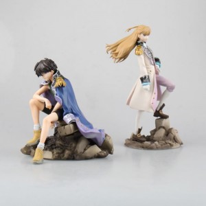 Фигурка Shin Kidou Senki Gundam Wing: Relena Peacecraft & Heero Yuy 1/8