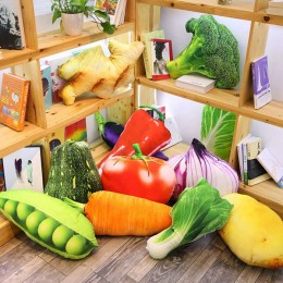 Подушки в виде овощей