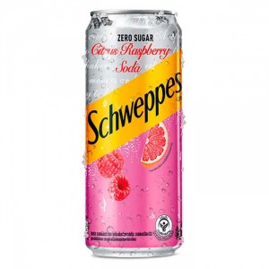 Газированный напиток Schweppes Citrus Raspberry 330мл