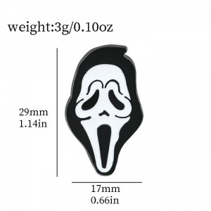 Металлический значок Крик Scream