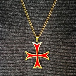 Кулон-крест Тамплиеров