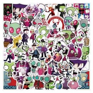 Набор наклеек Invader Zim