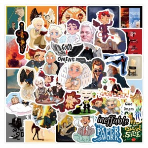 Набор наклеек Good Omens