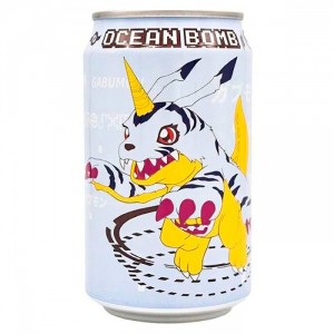 Лимонад YHB Ocean Bomb Digimon Gabumon со вкусом черники 330 мл