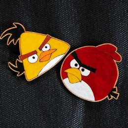 Значки ручной работы Angry Birds