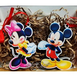 Набор ёлочных игрушек Mickey Mouse