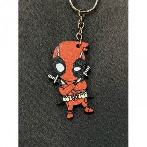 Брелок двухсторонний Marvel Deadpool