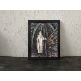 Картина Саруман с палантиром