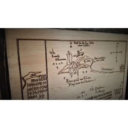 Картина А3 «Карта Трора»