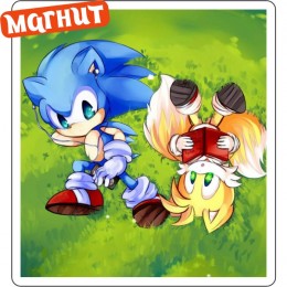 Акриловые магниты Sonic The Hedgehog
