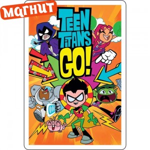 Акриловые магниты Teen Titans