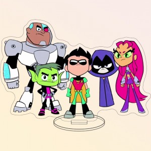 Акриловые фигурки Teen Titans