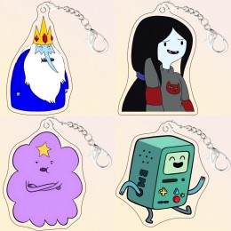 Акриловые брелки Adventure Time
