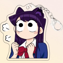 Акриловые брелки Komi-san wa Komyushou Desu