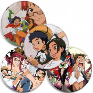 Значки Abenobashi Mahou☆Shoutengai