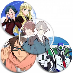 Значки Active Raid: Kidou Kyoushuushitsu Dai Hachi Gakari