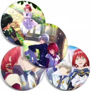 Значки Akagami no Shirayuki-hime