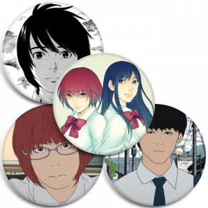 Значки Aku no Hana