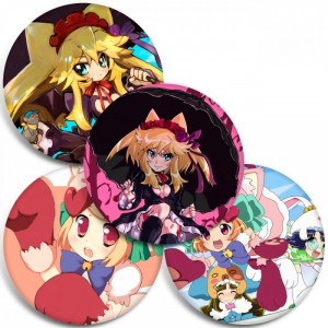 Значки Anyamal Tantei Kiruminzoo