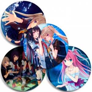 Значки Ao no Kanata no Four Rhythm