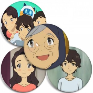 Значки Asatir: Mirai no Mukashi Banashi