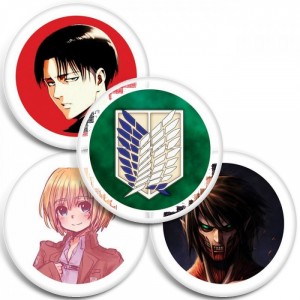 Значки Attack on Titan