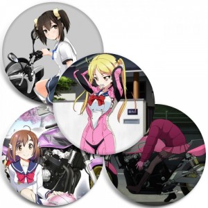 Значки Bakuon!!
