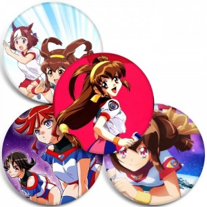 Значки Battle Athletess Daiundouka