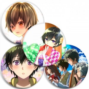 Значки Bokura wa Minna Kawai-sou