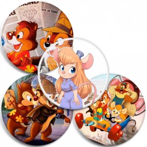 Значки Chip n Dale Rescue Rangers