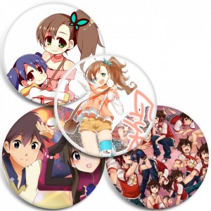 Значки Chousoku Henkei Gyrozetter