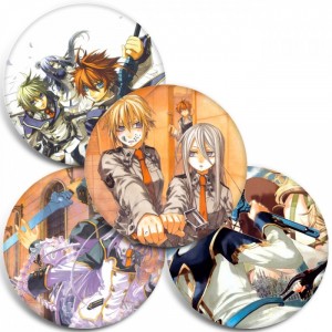 Значки Chrome Shelled Regios