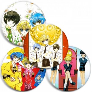 Значки Clamp Gakuen Tanteidan