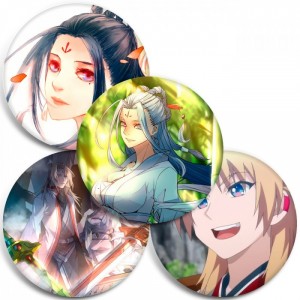 Значки Congqian Youzuo Lingjianshan