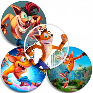 Значки Crash Bandicoot