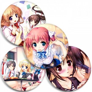 Значки Daitoshokan no Hitsujikai