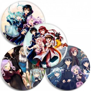 Значки Death March kara Hajimaru Isekai Kyousoukyoku